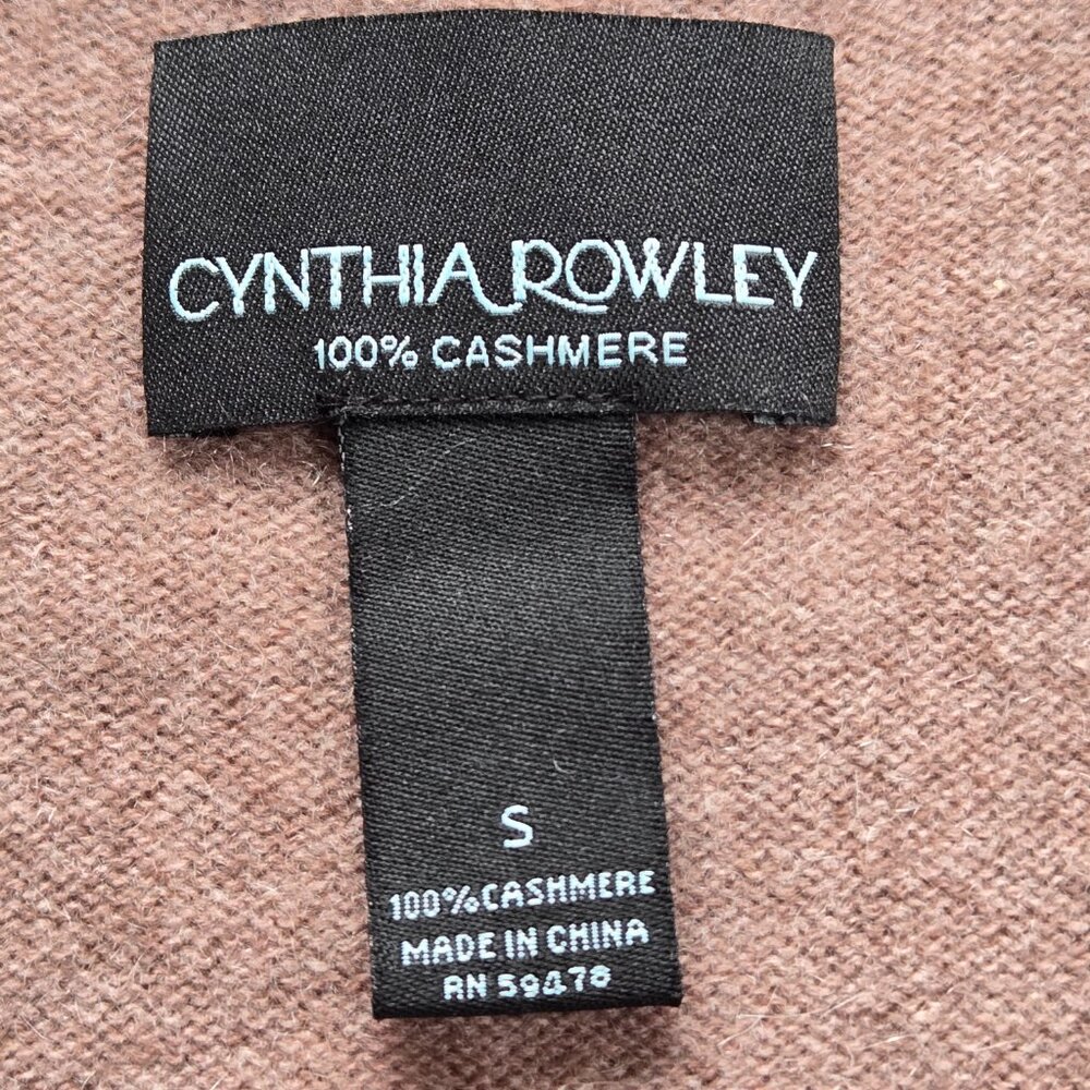 NWOT Cynthia Rowley 100% Cashmere Cardigan 3/4 Sleeves - Picture 3 of 10